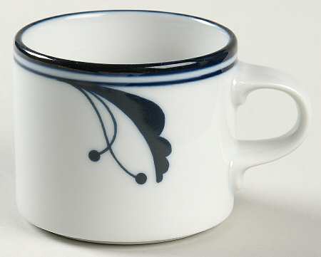 Bayberry Blue (Japan, Portugal) Flat Demitasse Cup