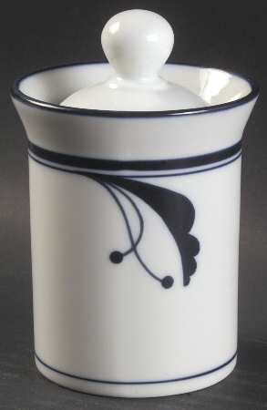 Bayberry Blue (Japan, Portugal) Sugar Bowl & Lid