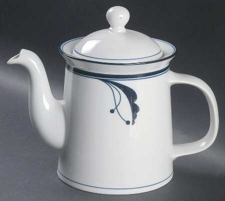 Bayberry Blue (Japan, Portugal) Coffee Pot & Lid