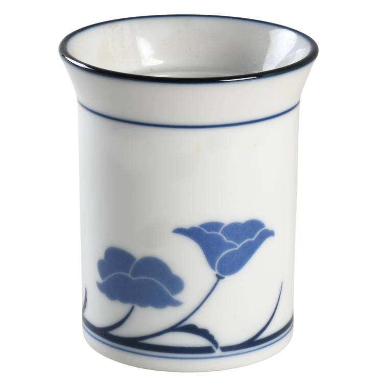 Belles Fleurs Blue Sugar Bowl No Lid