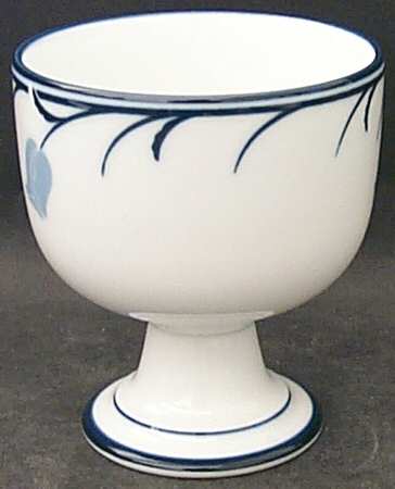 Belles Fleurs Blue China Goblet