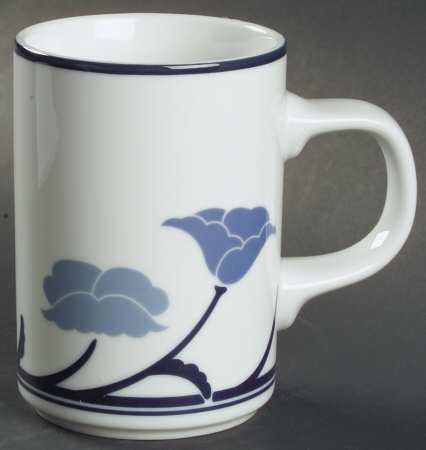 Belles Fleurs Blue Mug