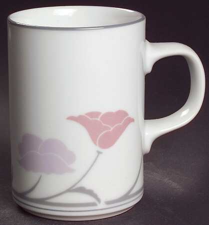 Belles Fleurs Gray Mug
