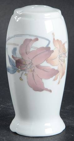 Belles Fleurs Gray Salt Shaker