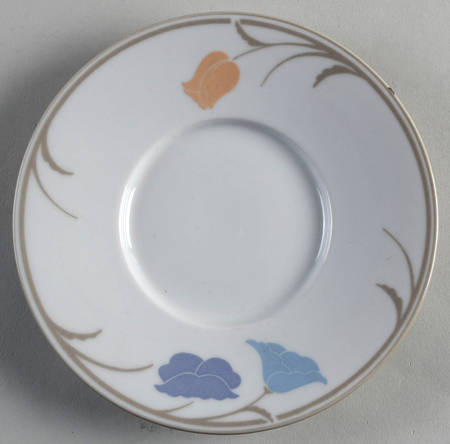 Belles Fleurs Taupe Saucer