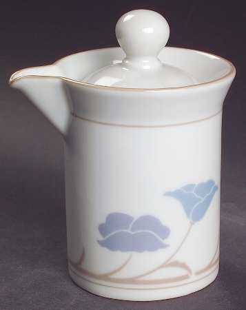 Belles Fleurs Taupe Creamer & Lid