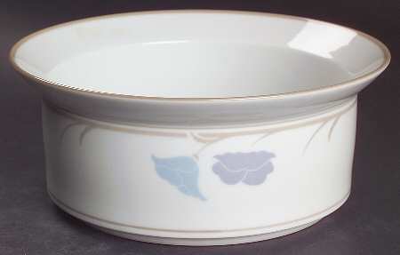 Belles Fleurs Taupe 7" Round Vegetable Bowl