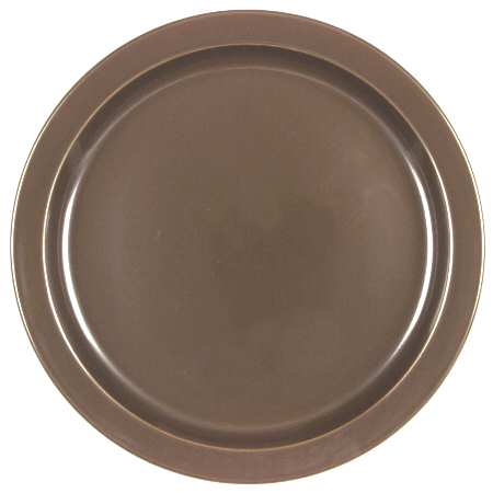 Bisserup Brown Dinner Plate