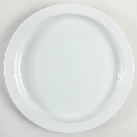 Bisserup White Dinner Plate