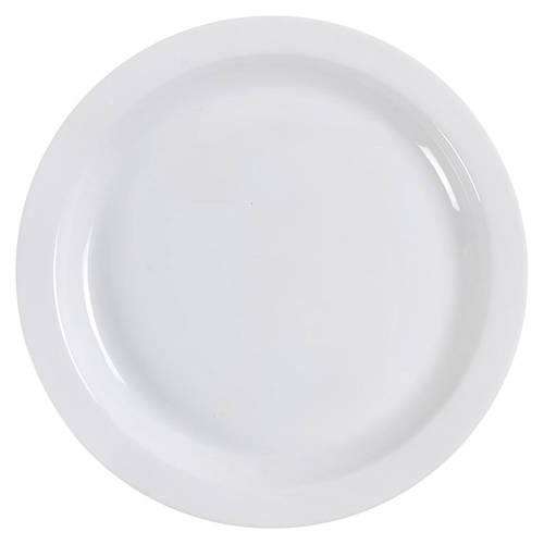 Bisserup White Salad Plate by Dansk