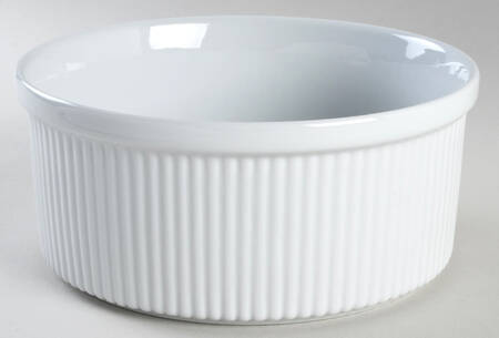Bisserup White 8" Souffle