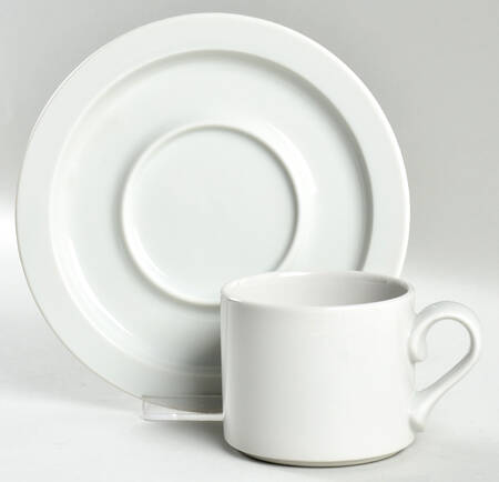 Flat Cup & Saucer Set