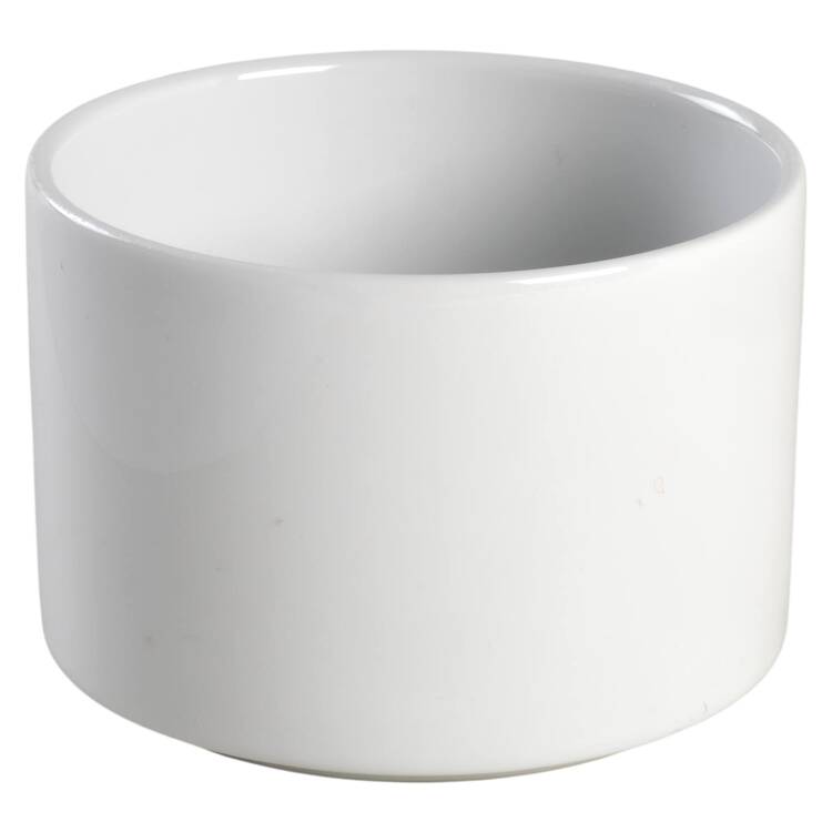 Bisserup White Sugar Bowl No Lid