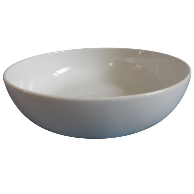 Bisserup White 11" Round Vegetable Bowl