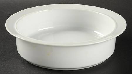 Bisserup White 7" Individual Pasta Bowl