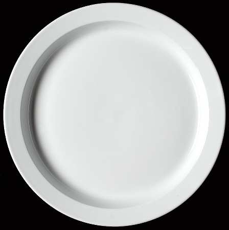 Bisserup White 13" Chop Plate (Round Platter)