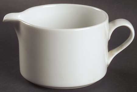 Bisserup White Creamer No Lid