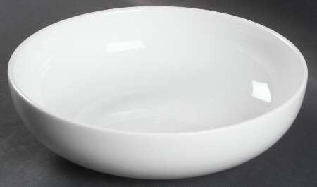 Bisserup White 8" Round Vegetable Bowl