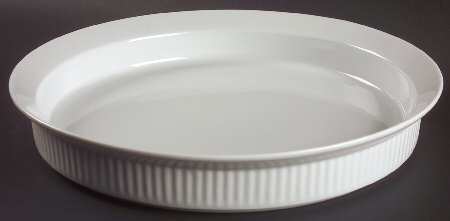 Bisserup White 12" Quiche