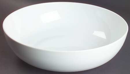 Bisserup White 11" Pasta Serving Bowl