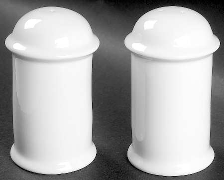 Bisserup White Salt & Pepper Set