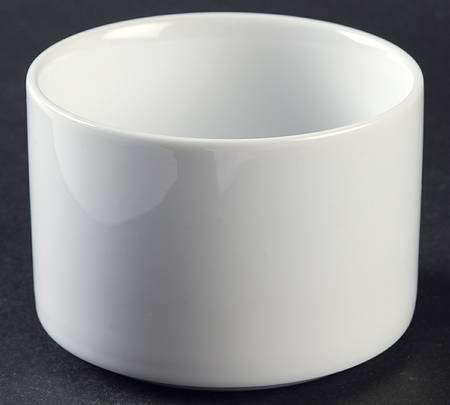 Bisserup White Sugar Bowl No Lid