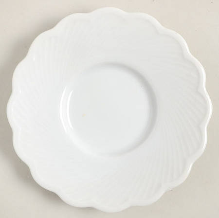 Blanc Saucer for Flat Demitasse Cup