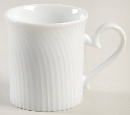 Blanc Flat Demitasse Cup