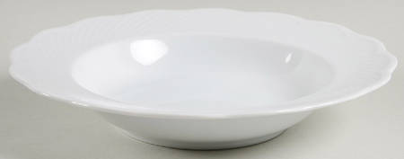 Blanc Large Rim Soup Bowl