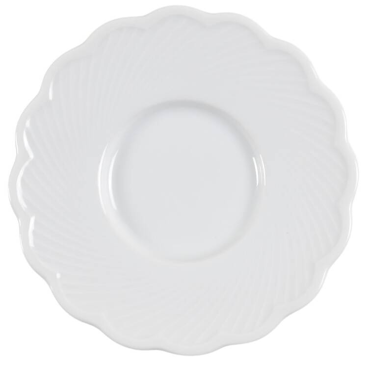 Blanc Saucer for Demitasse Cup