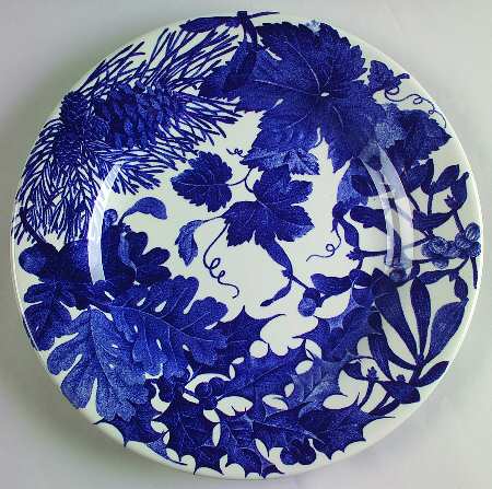 Blue Elm Dinner Plate