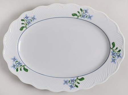 Blossom 15" Oval Serving Platter