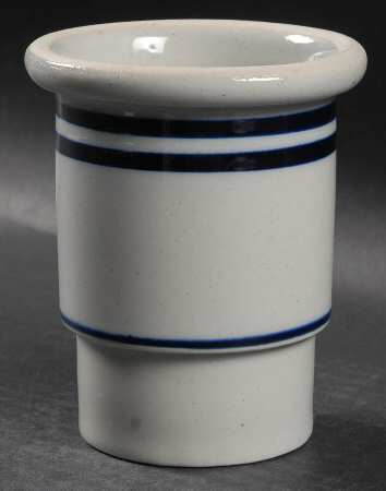 BLT Blue Hurricane Lamp No Globe