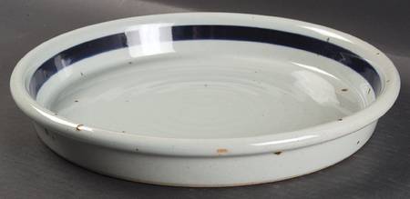 BLT Blue 12" Deep Round Platter