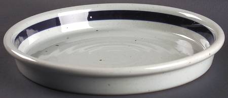 BLT Blue 11" Deep Round Platter