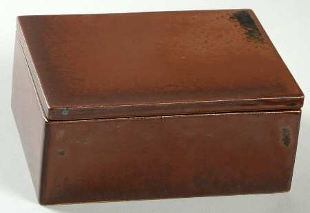 BLT Brownstone Rectangular Box with Lid