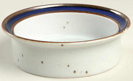 Blue Umber Rim Soup Bowl