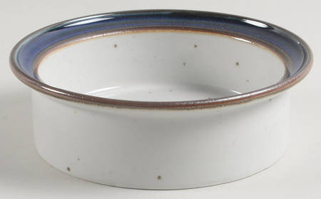 Blue Umber Rim Soup Bowl