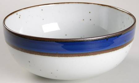 Blue Umber 8" Round Vegetable Bowl