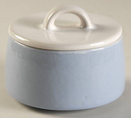 Bornholm Blue Sugar Bowl & Lid