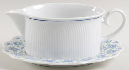 Bouquet Gravy Boat & Underplate