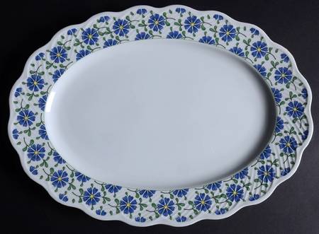Bouquet 15" Oval Serving Platter