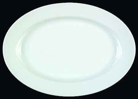 Bottelet White 11" Oval Serving Platter