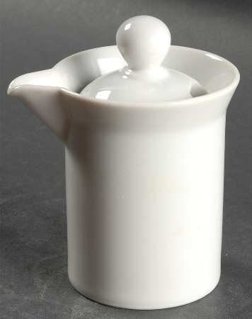 Bottelet White Creamer & Lid