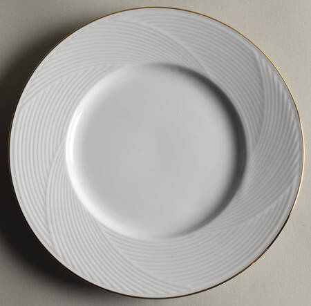Brocade Gold Salad Plate