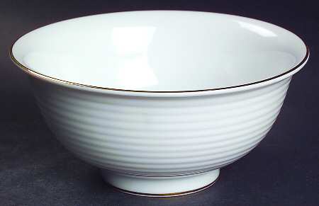 Brocade Gold Fruit/Cereal Bowl