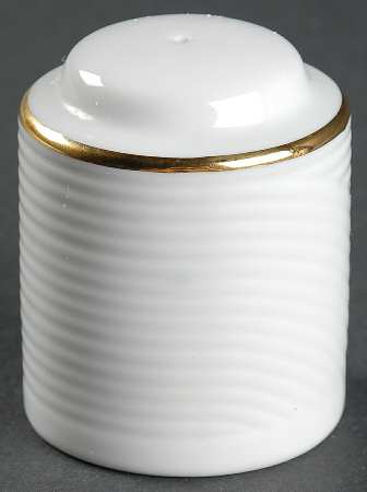Brocade Gold Salt Shaker