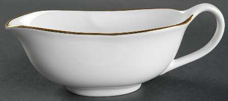 Brocade Gold Gravy Boat