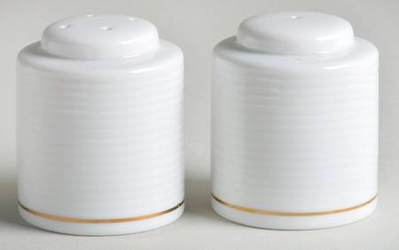 Brocade Gold Salt & Pepper Set