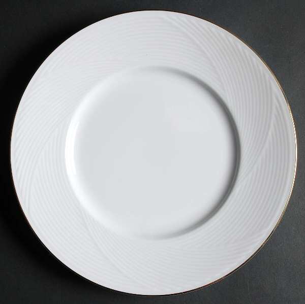 Brocade Gold Salad Plate
